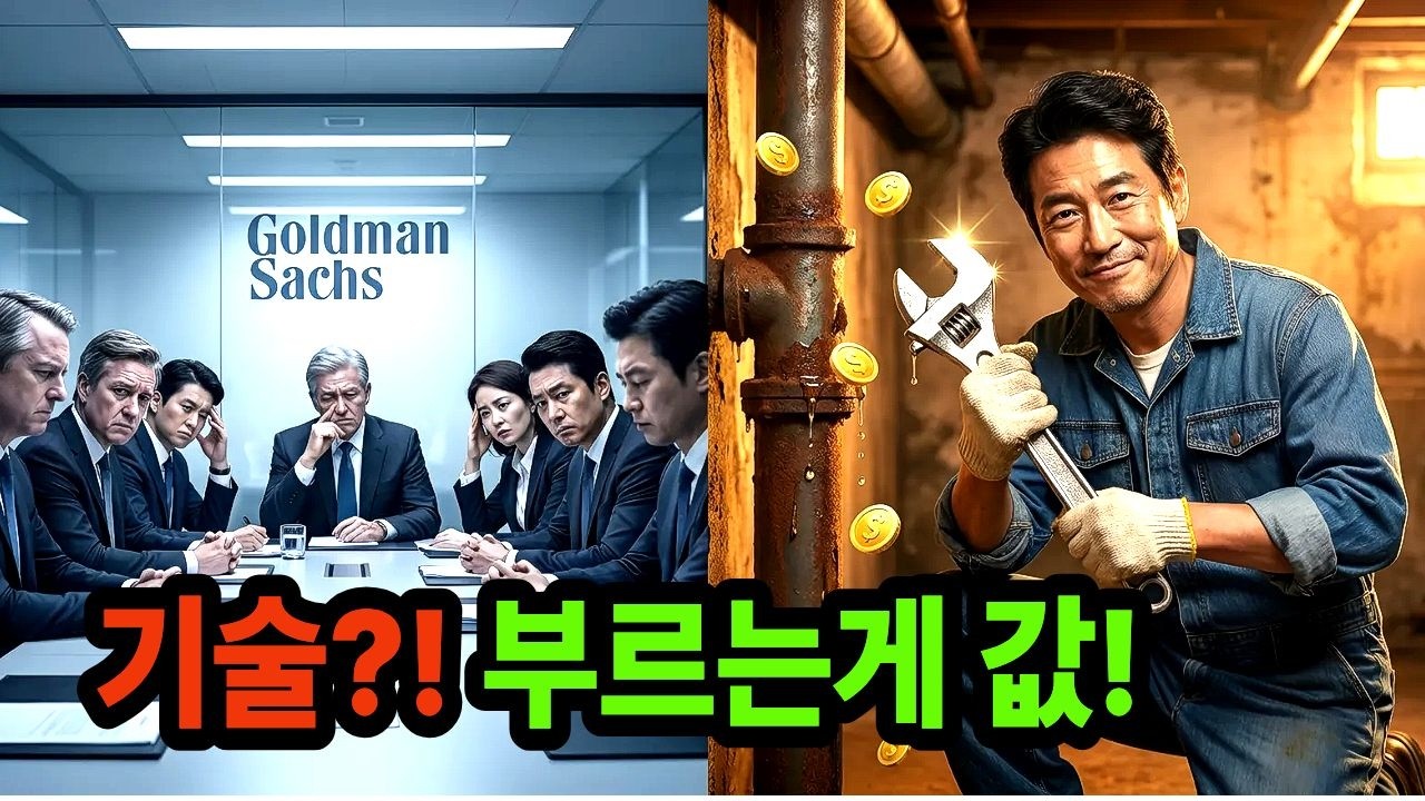 골드만삭스가 AI 대신 2조 투자한 '이것'? 인공지능 시대, 당신 자녀의 미래와 노후를 지킬 단 하나의 기술