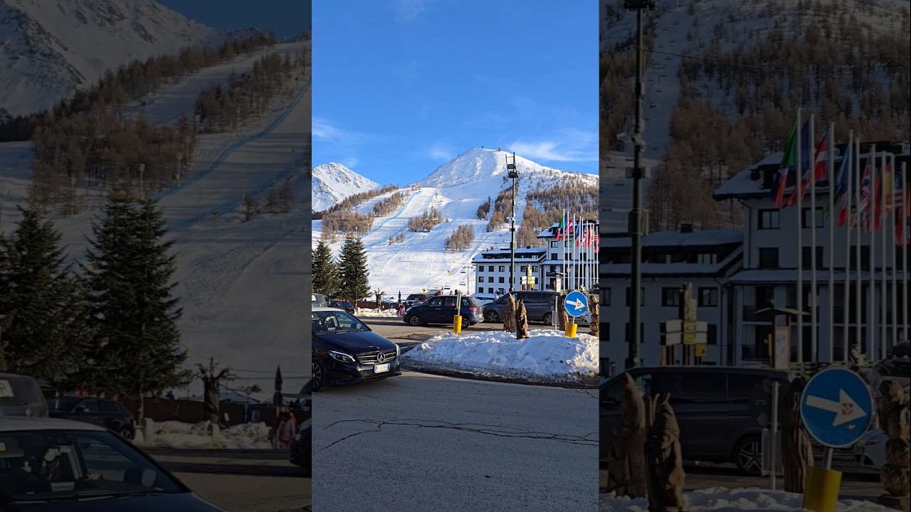 Sestriere - Italy #sestriere #skiresort #italy #winter