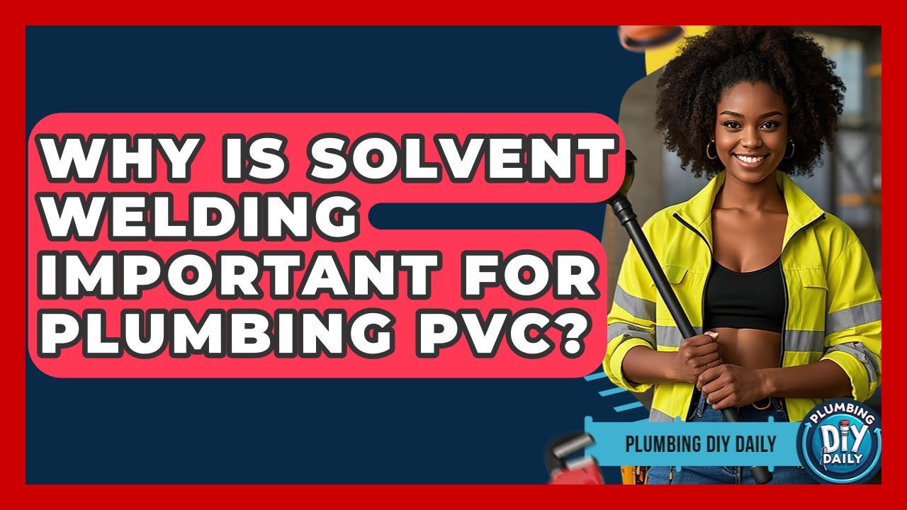 Why Is Solvent Welding Important For Plumbing PVC? - Plumbing DIY Daily