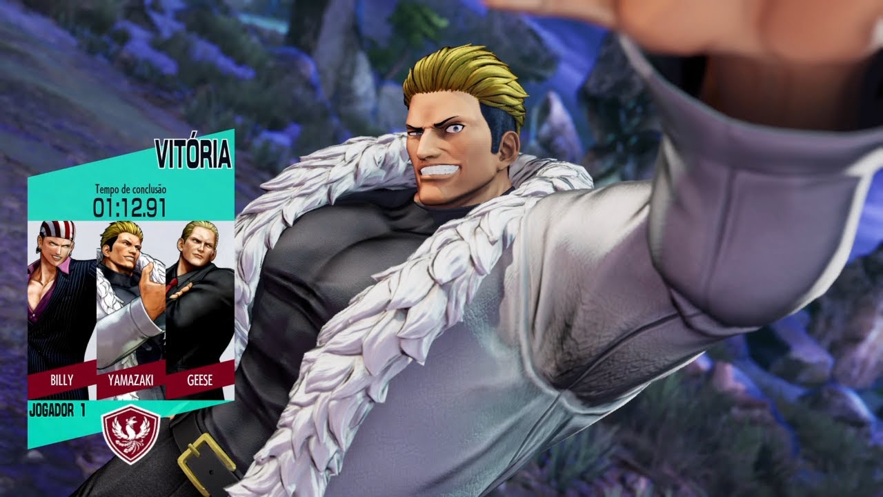 KOF XV - Boss Challenge - Team South Town vs Omega Rugal