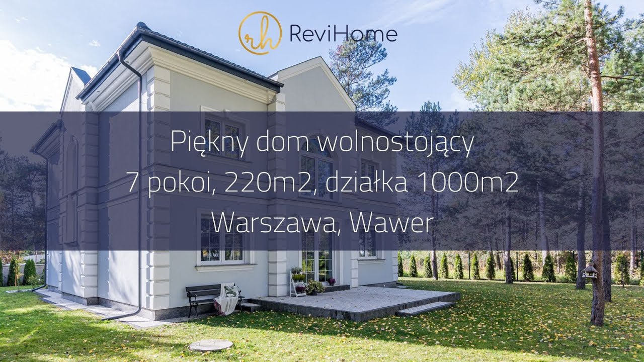 Piękny dom wolnostojący Warszawa - Wawer