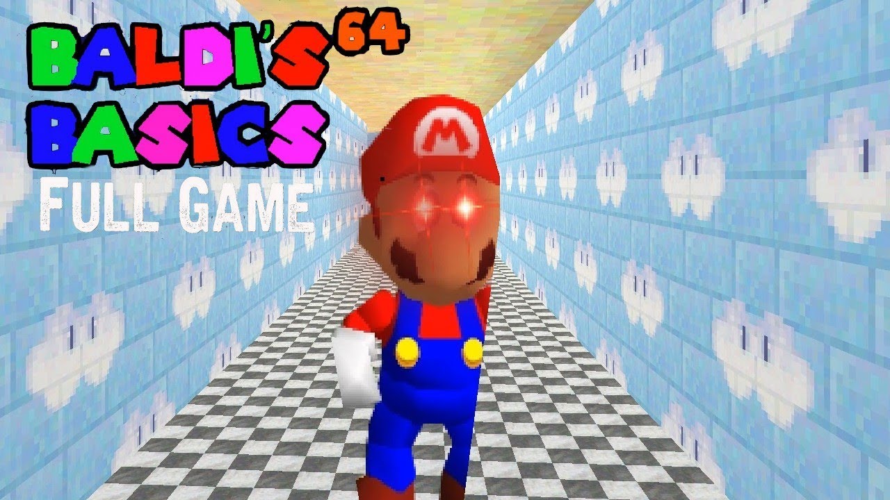 Baldi's Basics 64 - Baldi's Basics Mod Full game