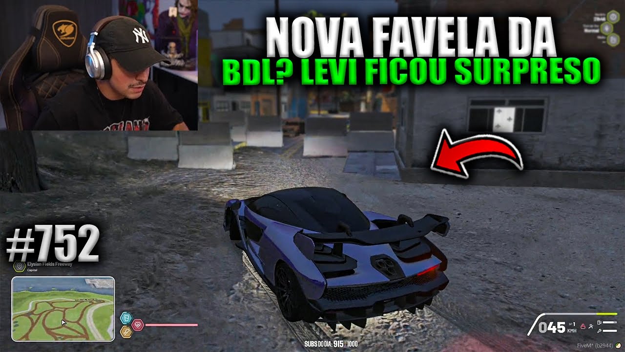 LEVI TAVA ESPERANDO PELA FAVELA NOVA E DEU RUIM! EP 752