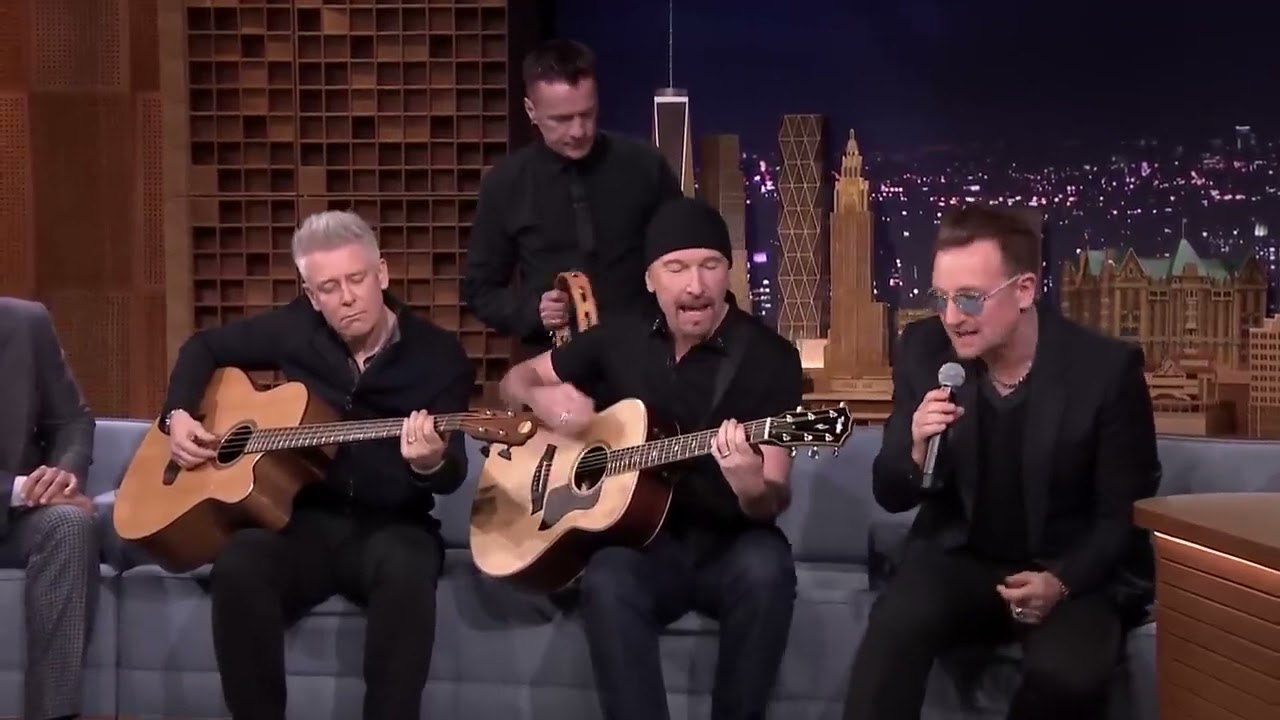 U2   Ordinary Love Live on The Tonight Show