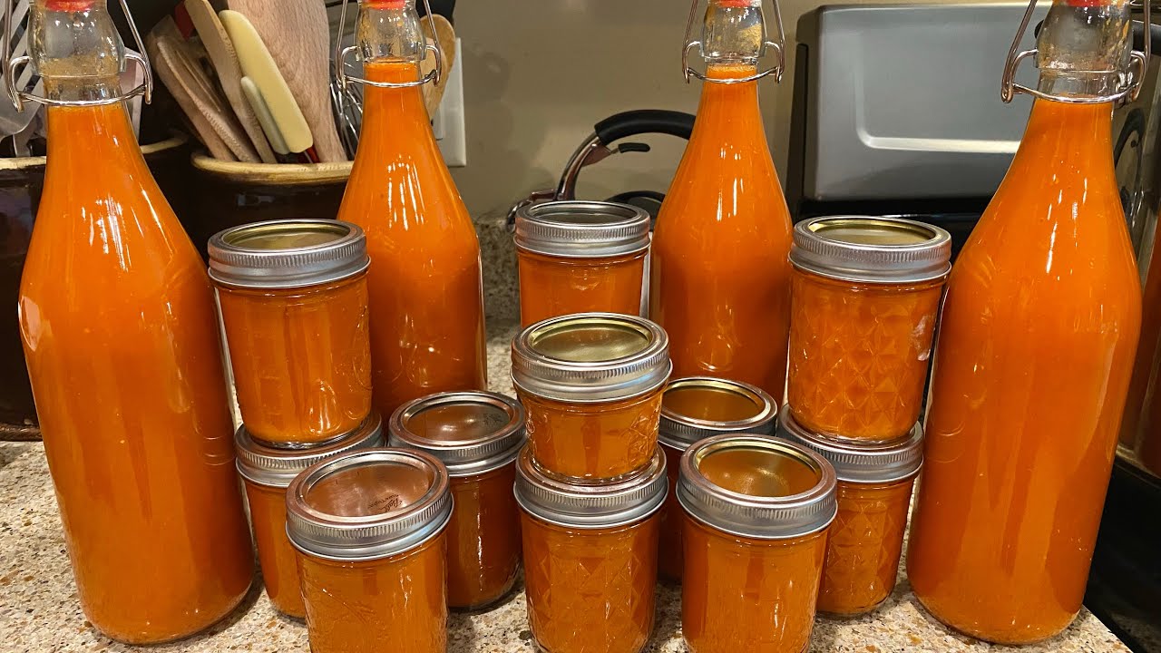 Homemade Hot Sauce | SEE RECIPE BELOW | 