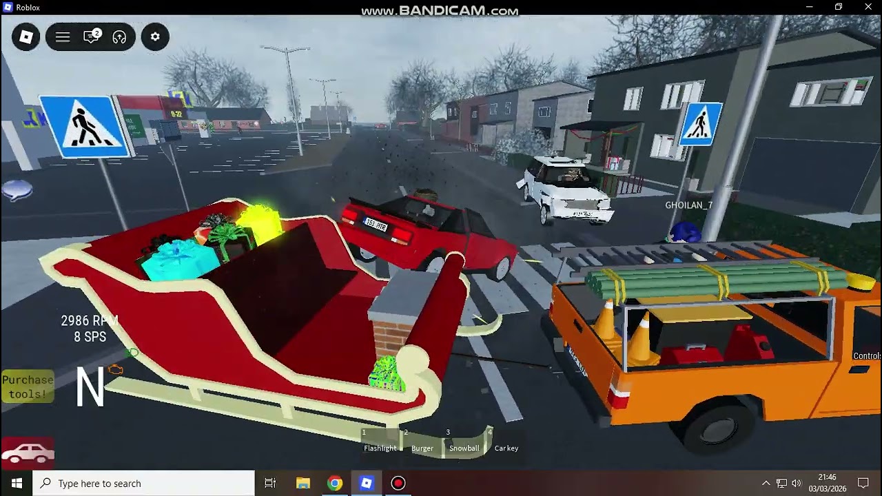Roblox [Car Crash Simulator V3]:Chaos [Part 3]
