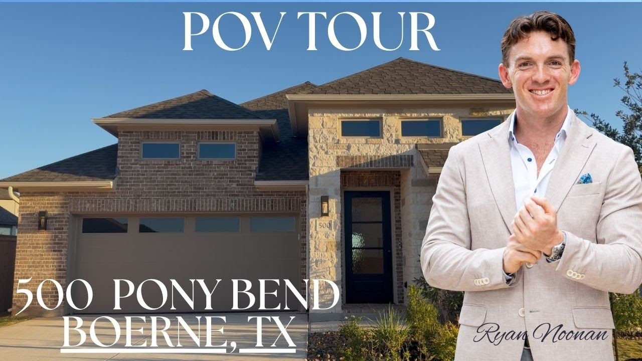 POV TOUR | luxury 4BD HOME in Boerne, Texas | Corley Farms
