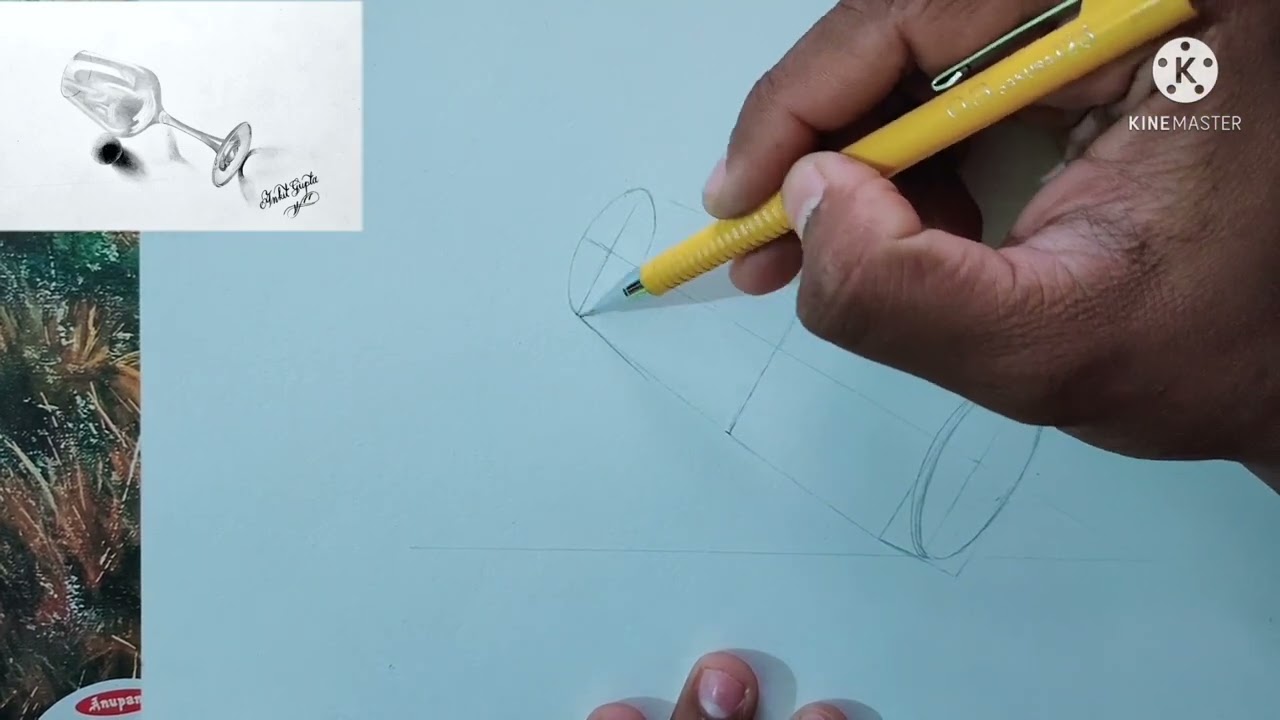 how to draw outline | Free hand |
