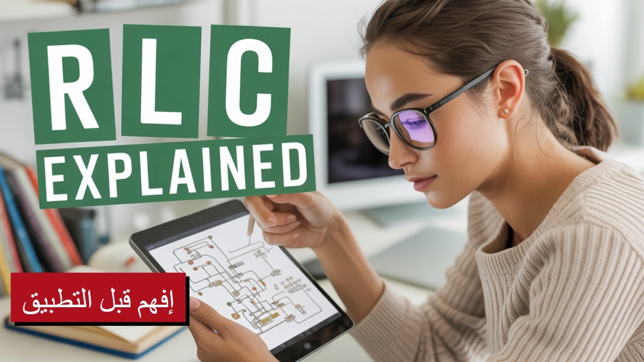 التذبذبات الحرة في دارة RLC متوالية ⚡ | شرح مبسط للثانية باكالوريا