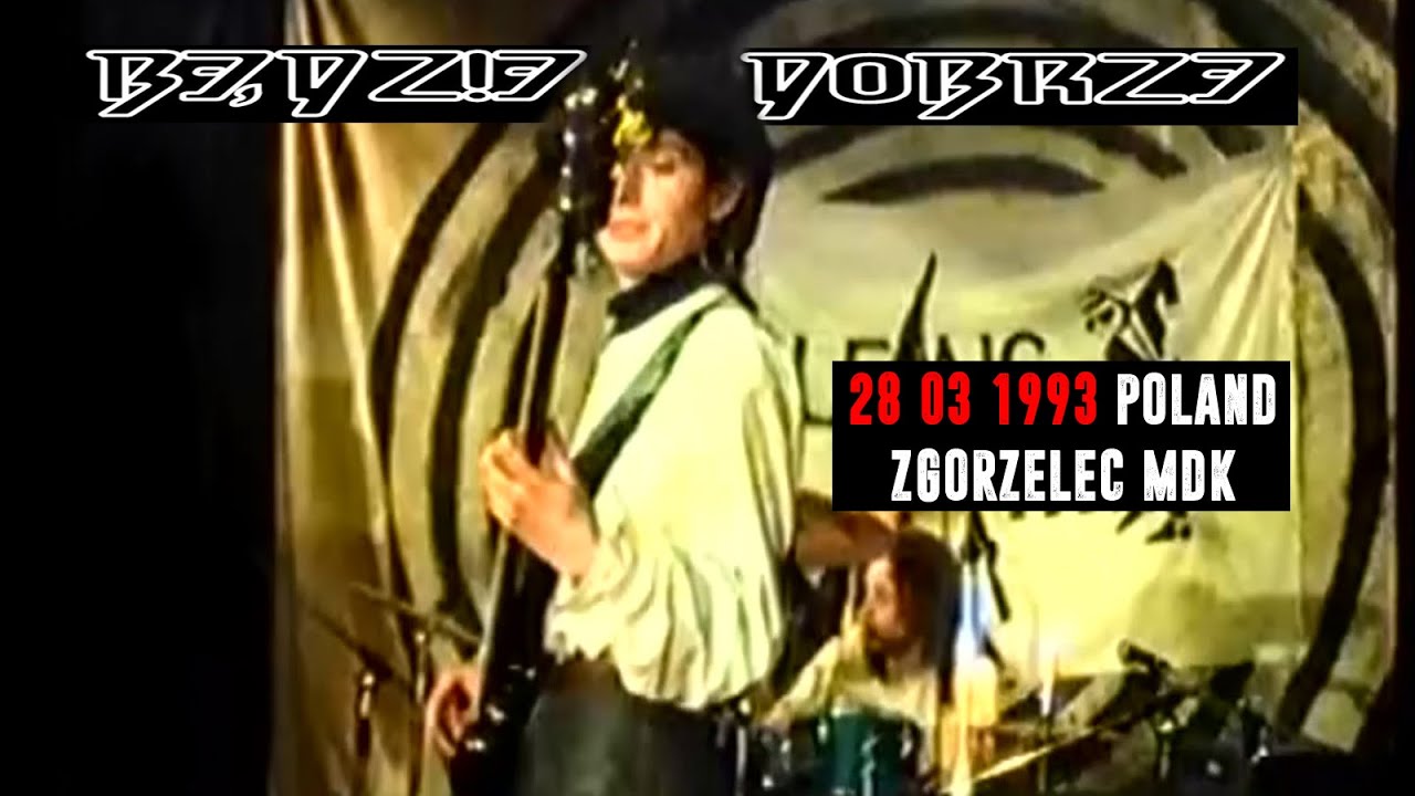 Będzie Dobrze live MDK Zgorzelec, Poland, 28.03.1993