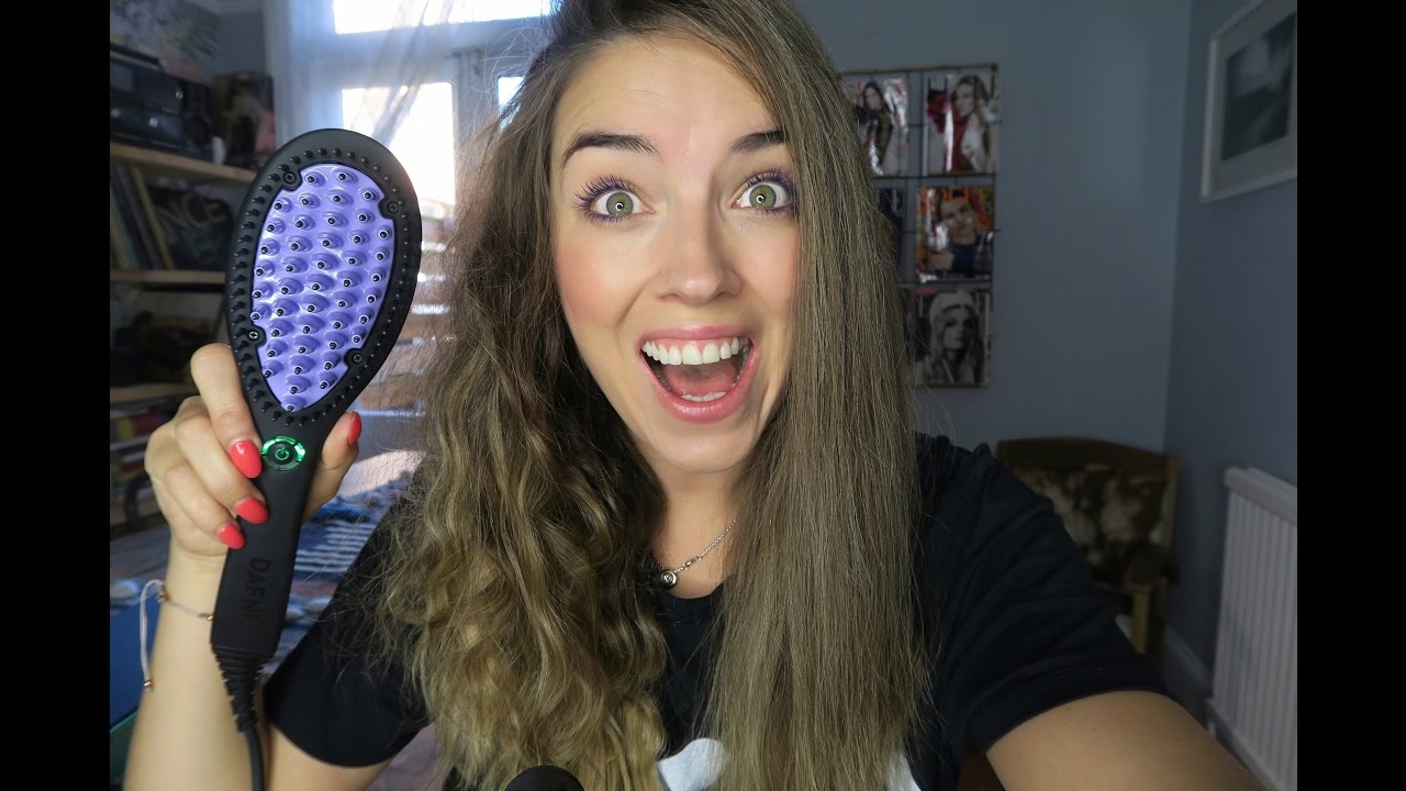 Can a Hair brush really straighten your hair?! | DAFNI BRUSH REVIEW