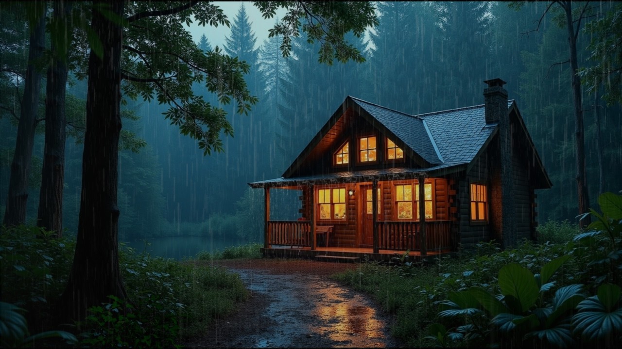 Sounds of Rain & Thunder for Deep Sleep – Relax Your Mind & Sleep Peacefully Tonight