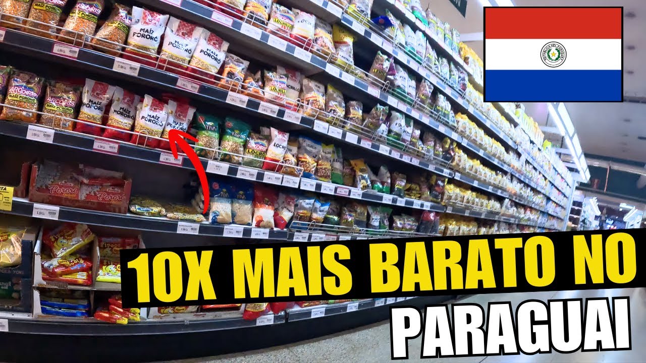 CUSTO de Vida no PARAGUAI | Como é a Vida de quem mora AQUI!