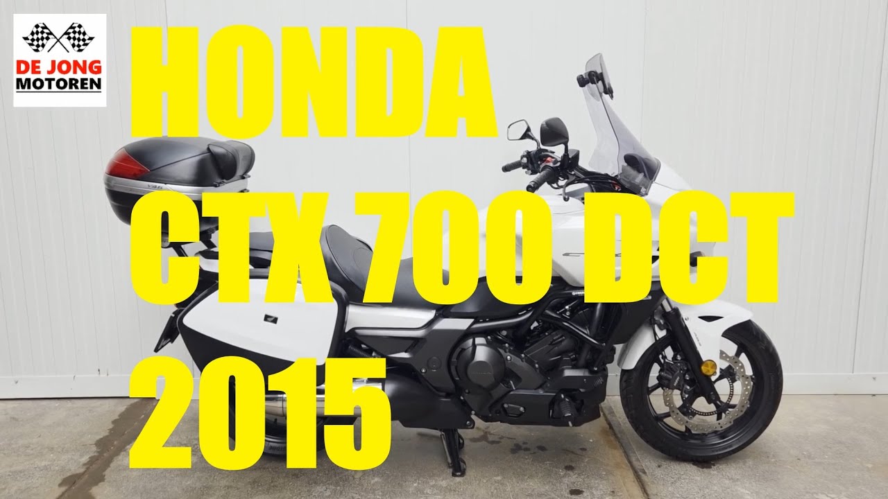 OCCASION: HONDA CTX 700 DCT ABS 2015 29.065KM!!