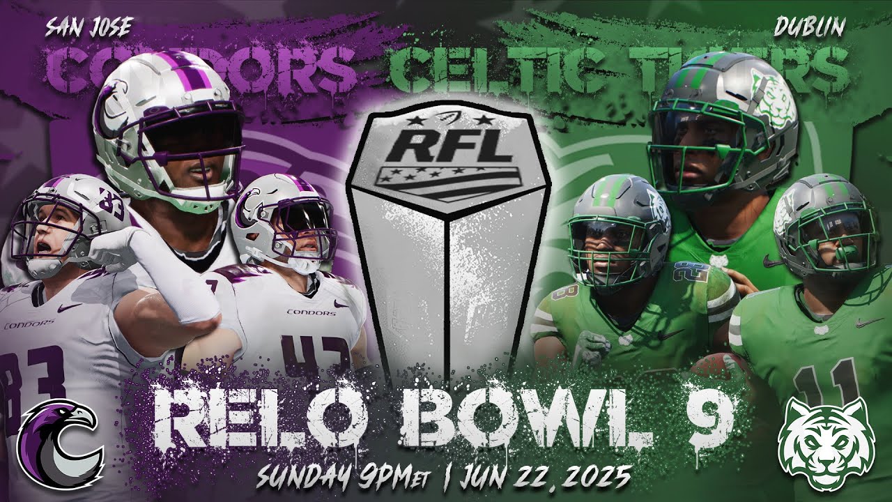 Madden 25: Celtic Tigers vs Condors, Relocation Bowl Championship! | RFL Season 9 | Teambuilder