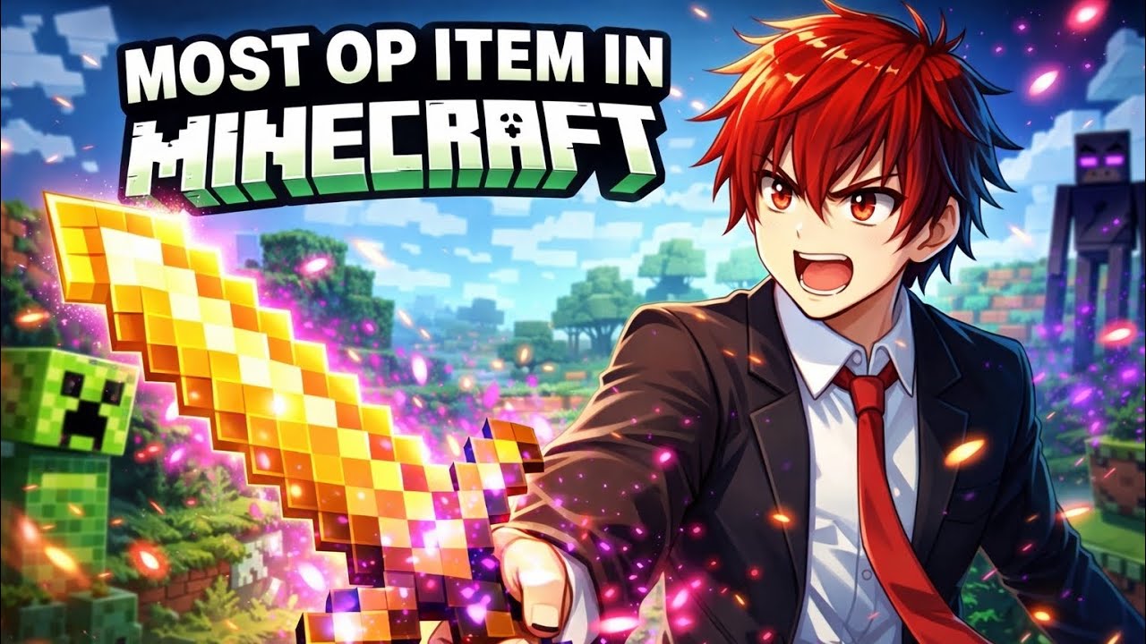 I found the most op item in Minecraft (real) 