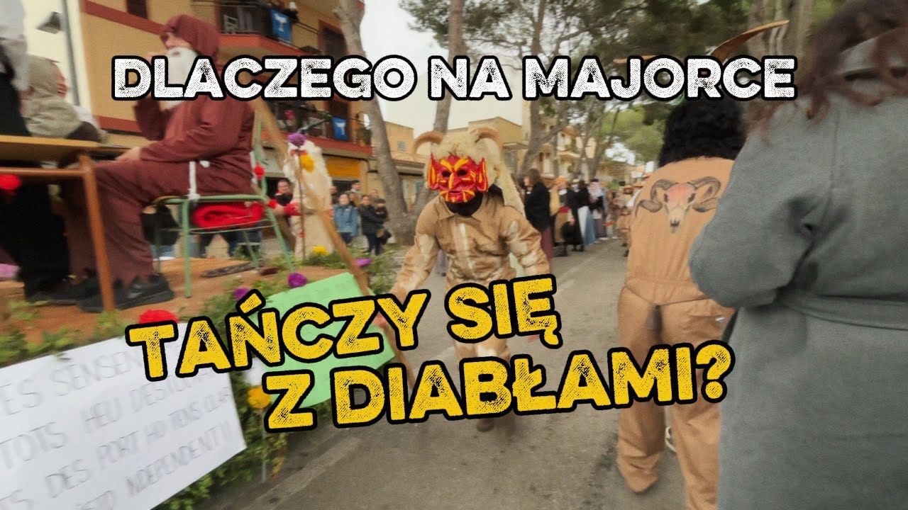 Dlaczego na Majorce tańczy się z diabłami? 👹 Sant Antoni, majorkańskie zwierzęta i rytuał ognia 🔥 