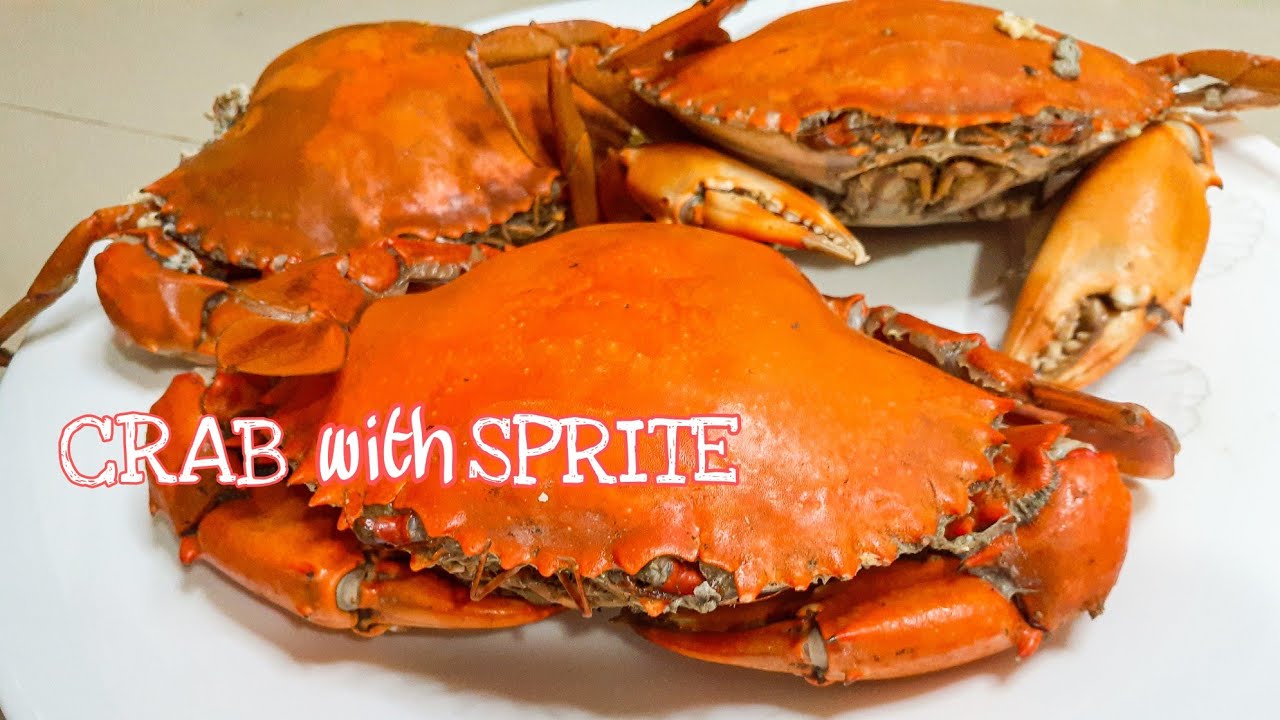 HOW TO COOK BOILED CRAB WITH SPRITE