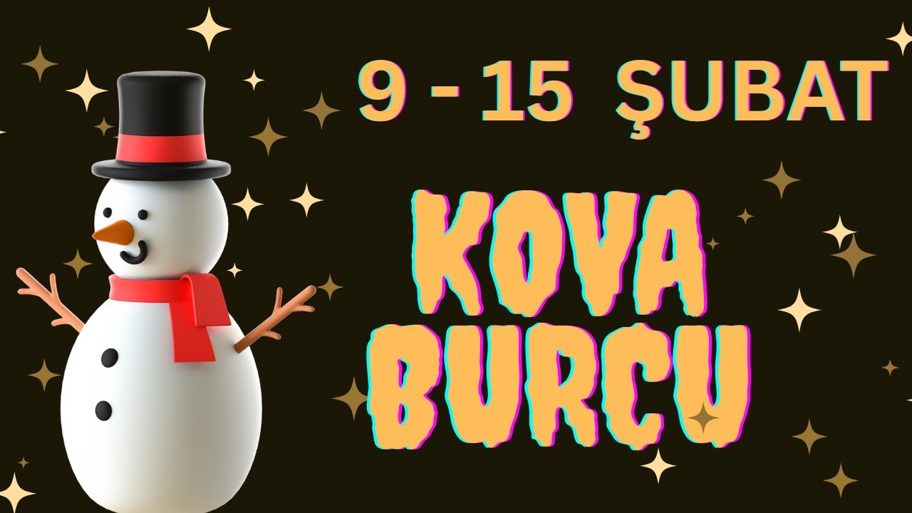 9 - 15 ŞUBAT HAFTASI KOVA BURCU YORUMLARI - MASKELER DÜŞÜYOR !!!