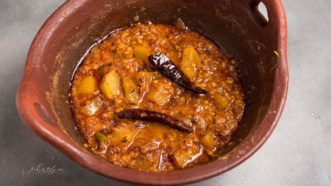 Green Papaya Moong Dal Curry | Manchatti Kitchen