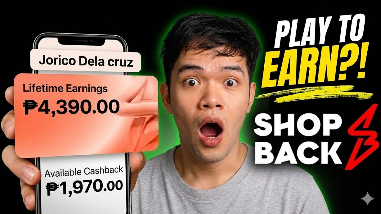PAANO AKO KUMITA NG ₱4,390 SA SHOPBACK PLAY TO EARN?! | LEGIT O SCAM? ( Proof Inside)