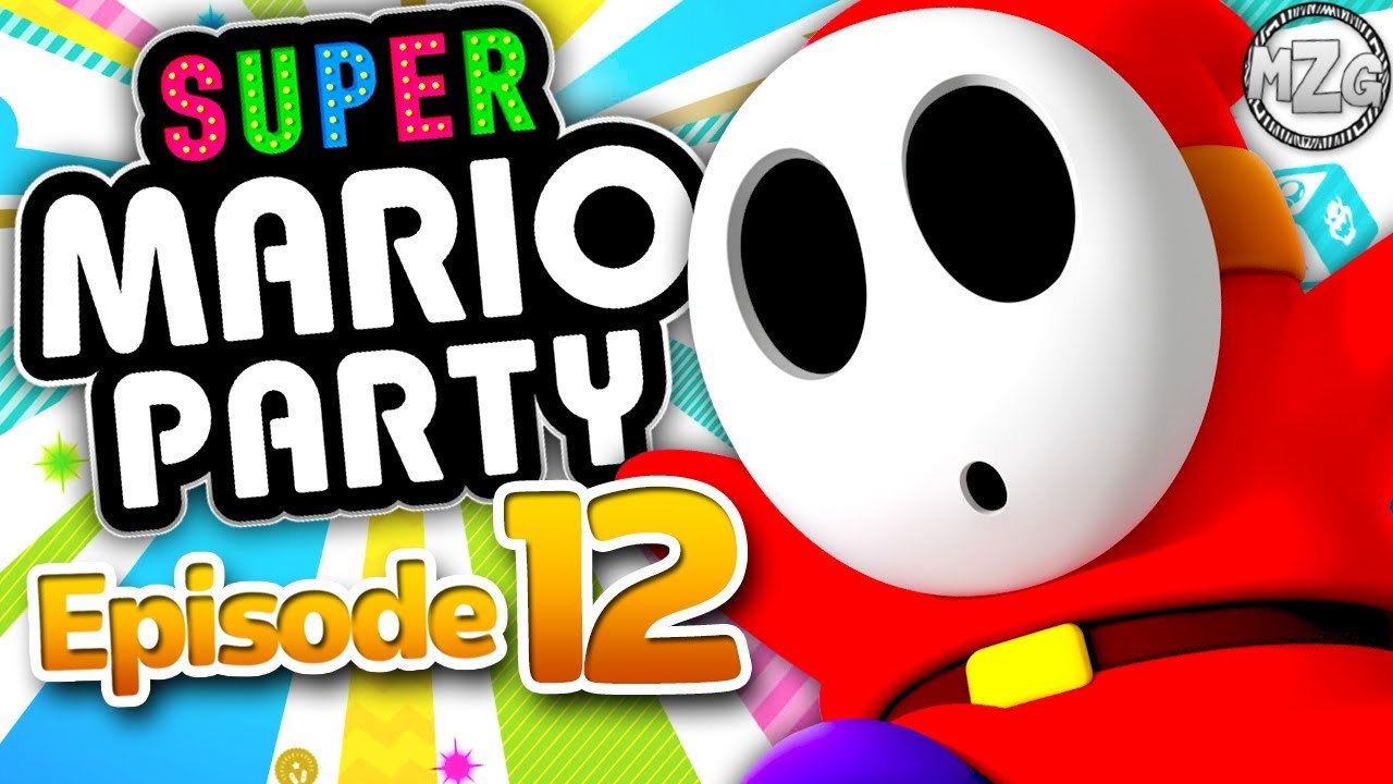 Super Mario Party Gameplay Walkthrough - Episode 12 - Mariothon Mode! Shy Guy! (Switch)