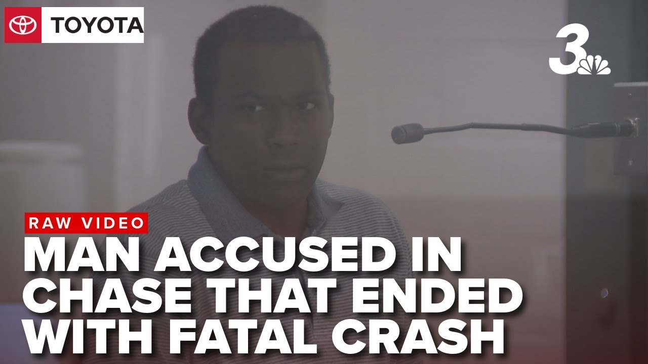 RAW: Man accused of stealing Salvation Army bus, fatally striking motorcyclist appears in court