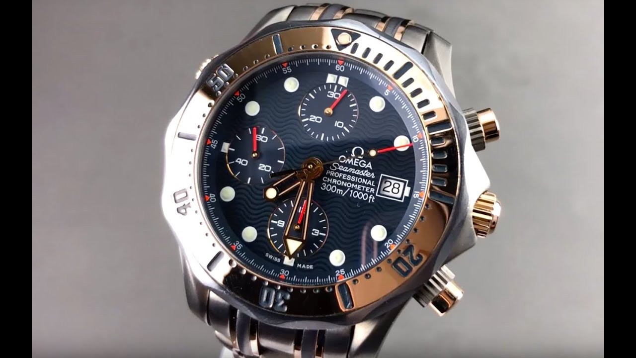 Omega Seamaster Diver 300M Tantalum, Titanium, Rose Gold 2296.80.00 Omega Watch Review