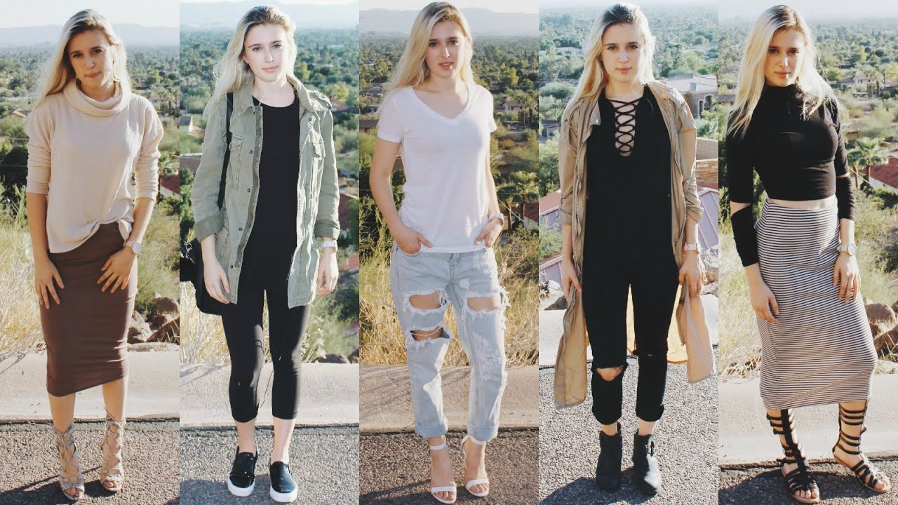 FALL LOOKBOOK 2015 - Outfit Ideas for Fall!
