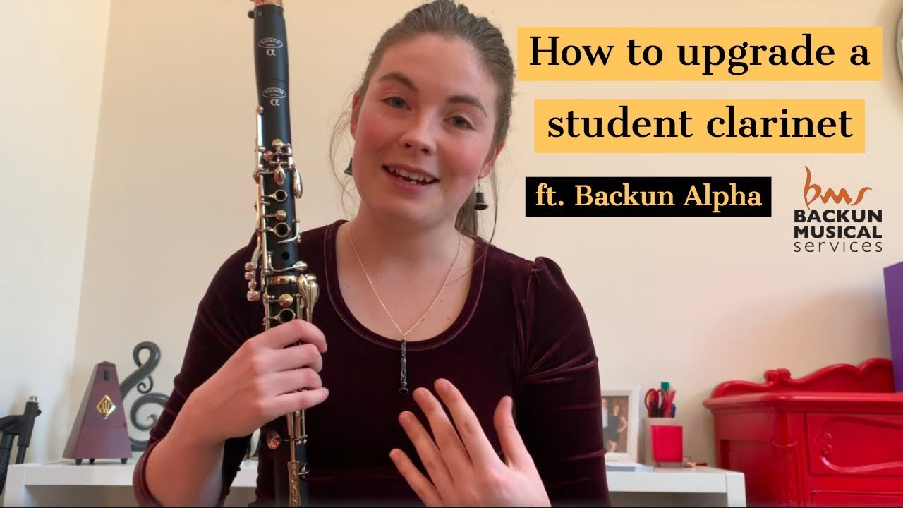Ways to upgrade/customise a student clarinet! ft. Backun Alpha