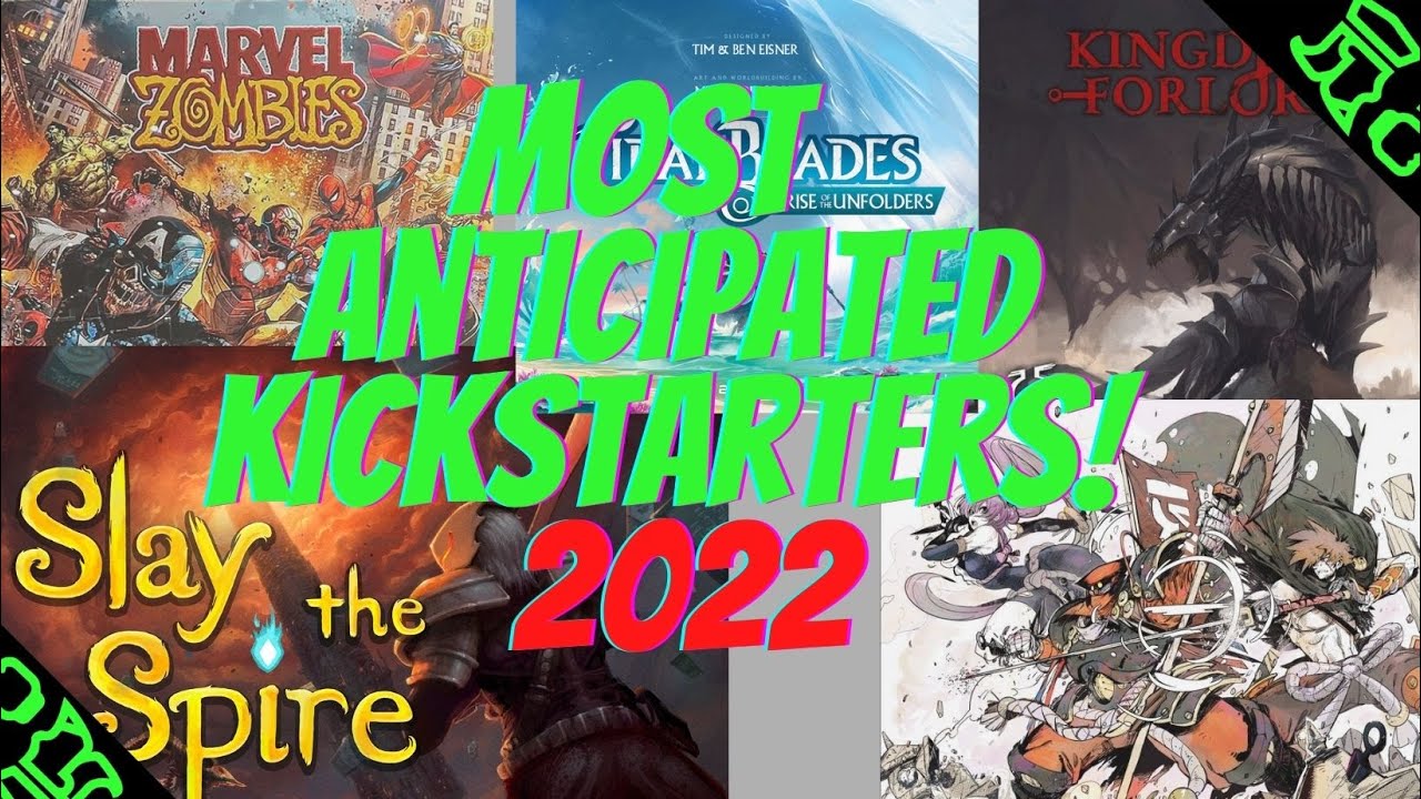 My 10 Most Anticipated Upcoming Kickstarters/Gamefound Board Games of 2022 | #1-10!!