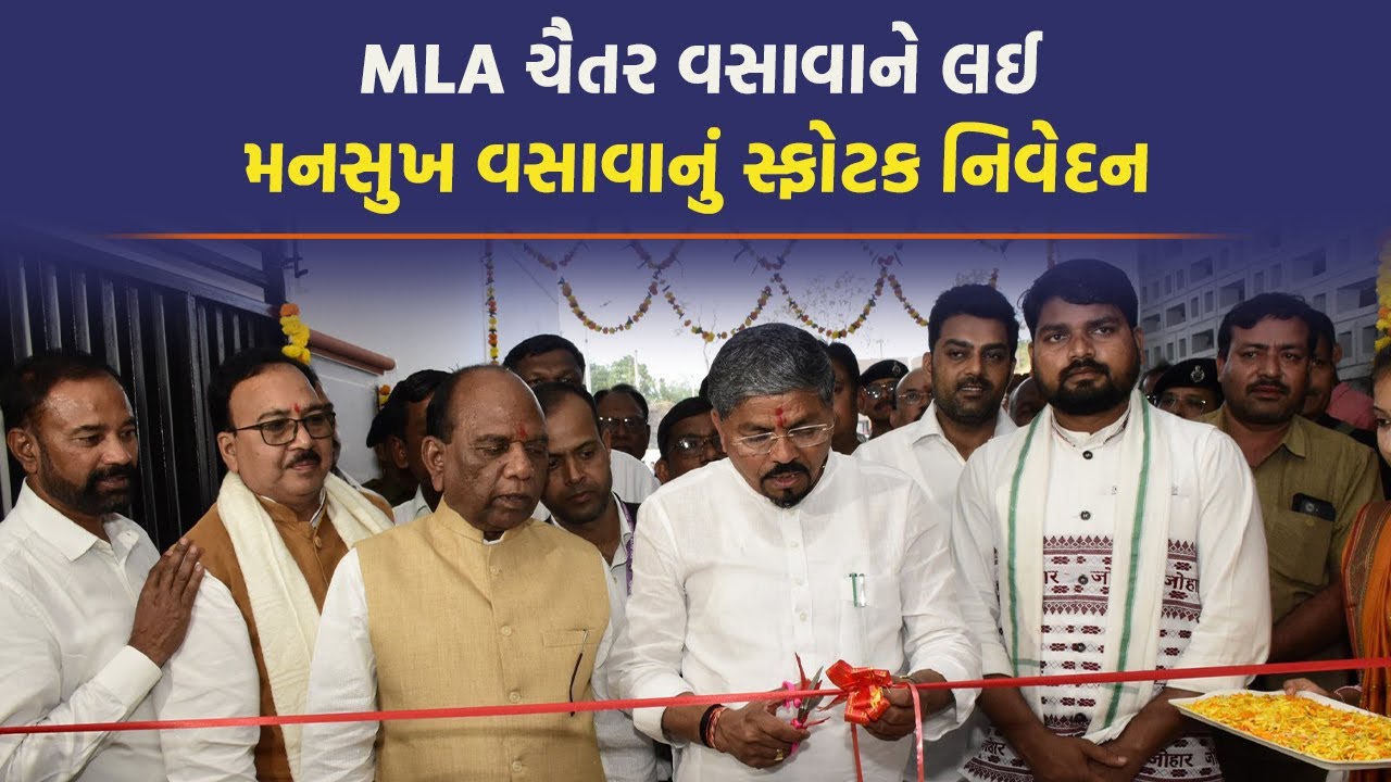Narmada ને Chaitar Vasavaએ બદનામ કર્યું,આદિવાસી સમાજને ગેરમાર્ગે દોર્યો અને તે લુખ્ખો:Mansukh Vasava