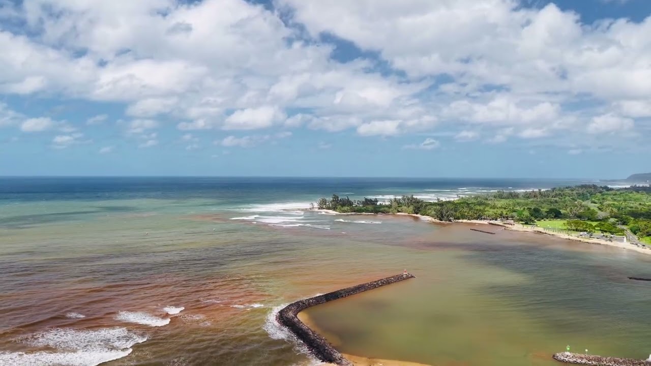 Haleiwa Hawaii after the flood on 2/22/2026 