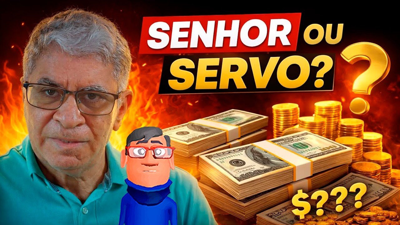 SENHOR OU SERVO? UMA PALAVRA SOBRE O DINHEIRO - Minuto Com Deus de Hoje