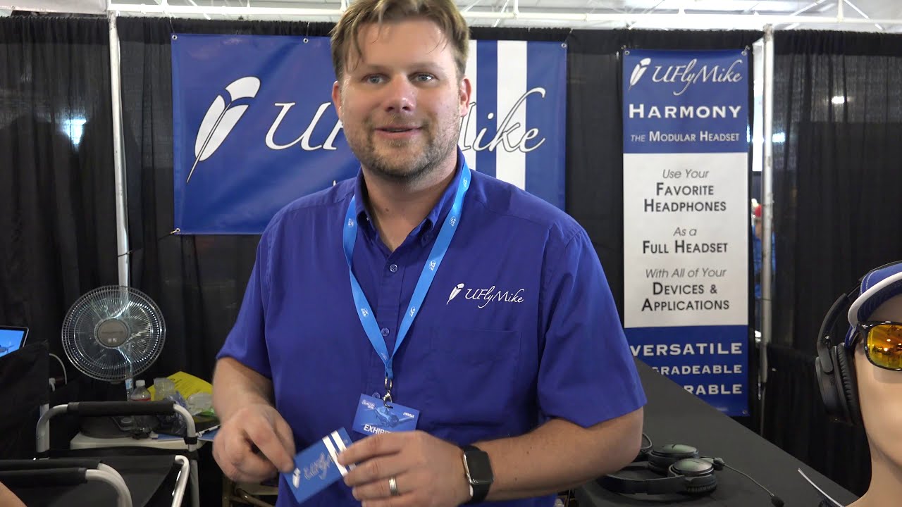 Гарнитура UFlyMike Harmony — инновационный авиационный микрофон