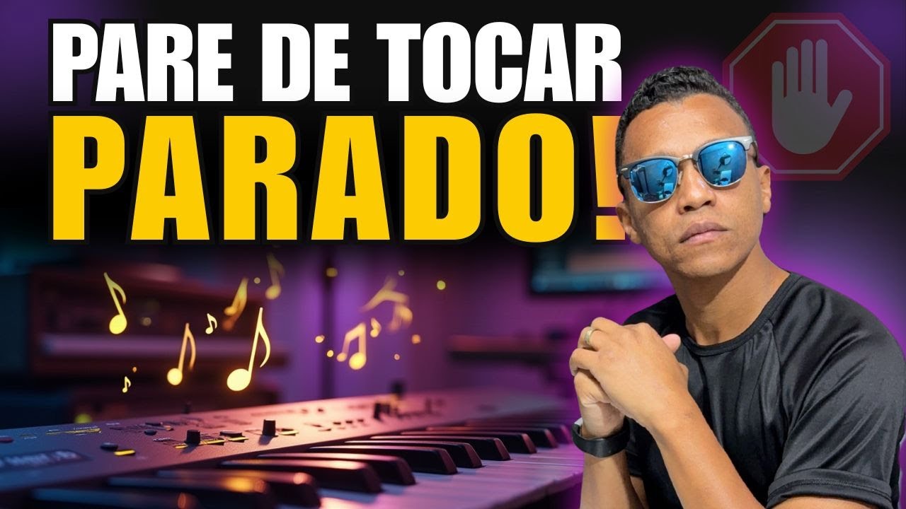 Como usar acordes de passagem no teclado  - Aula para iniciantes