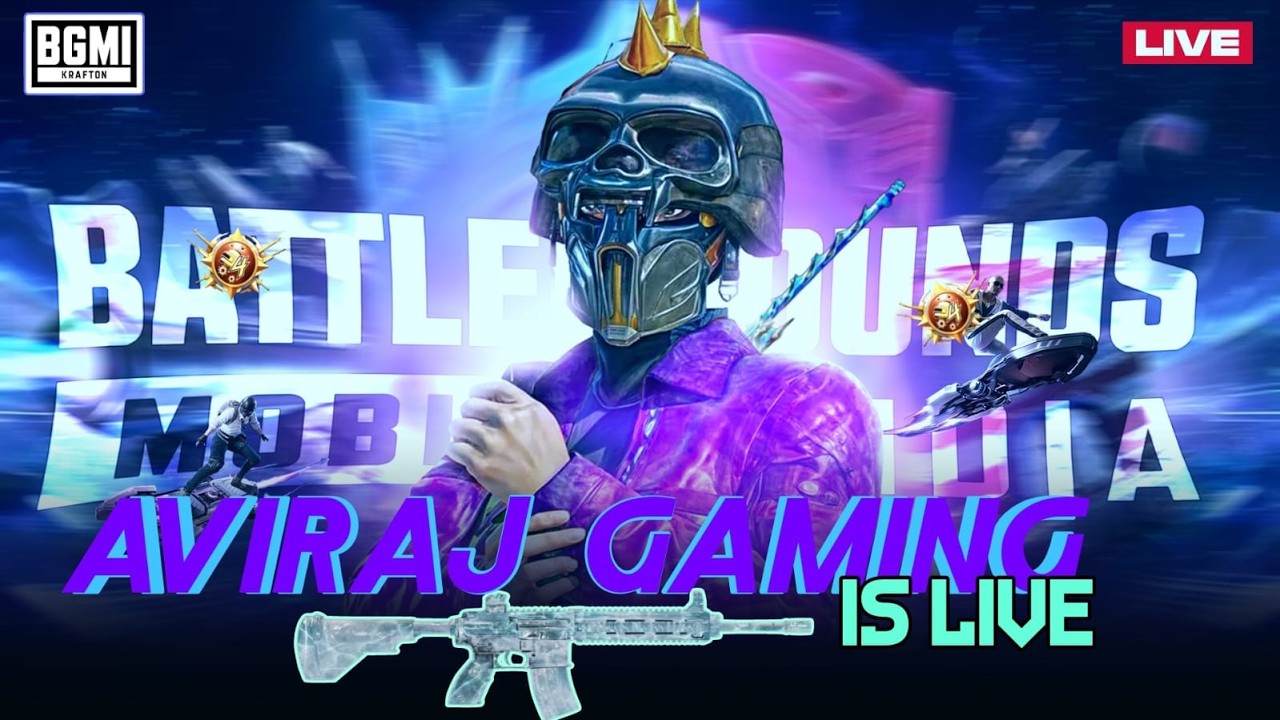 AAJ HOGA SERIOUS CONQUEROR RANK PUSH | Aviraj Gaming is Back | BGMI LIVE