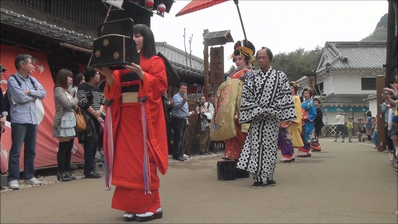 日光江戸村　花魁道中　ノーカット版　2014.4.26
