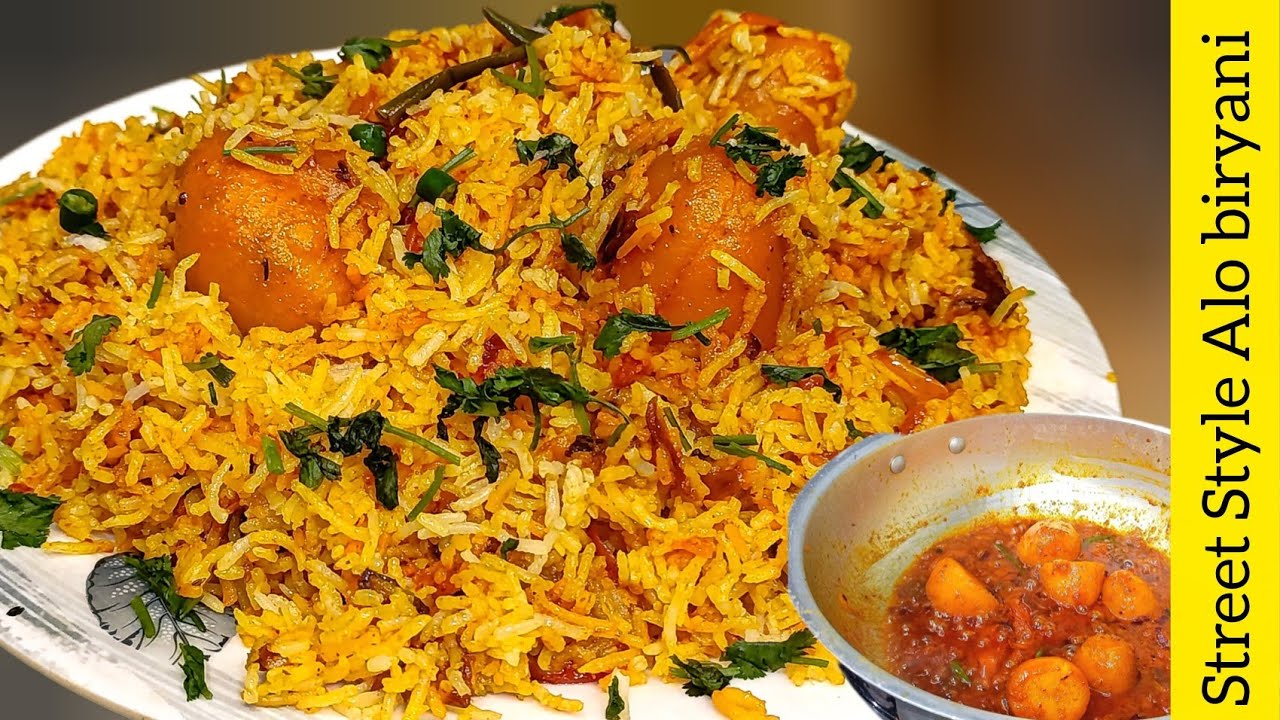 Aloo Biryani Ramzan Special | Street Style Aloo Wali Biryani | Raniya Food World