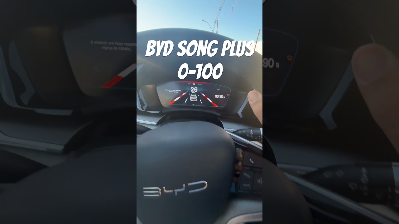 BYD Song Plus 0-100