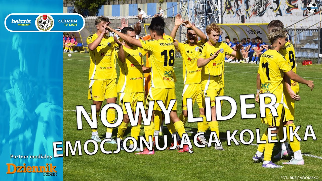 Magazyn Betcris Łódzkiej IV Ligi 2025/26: 9. kolejka