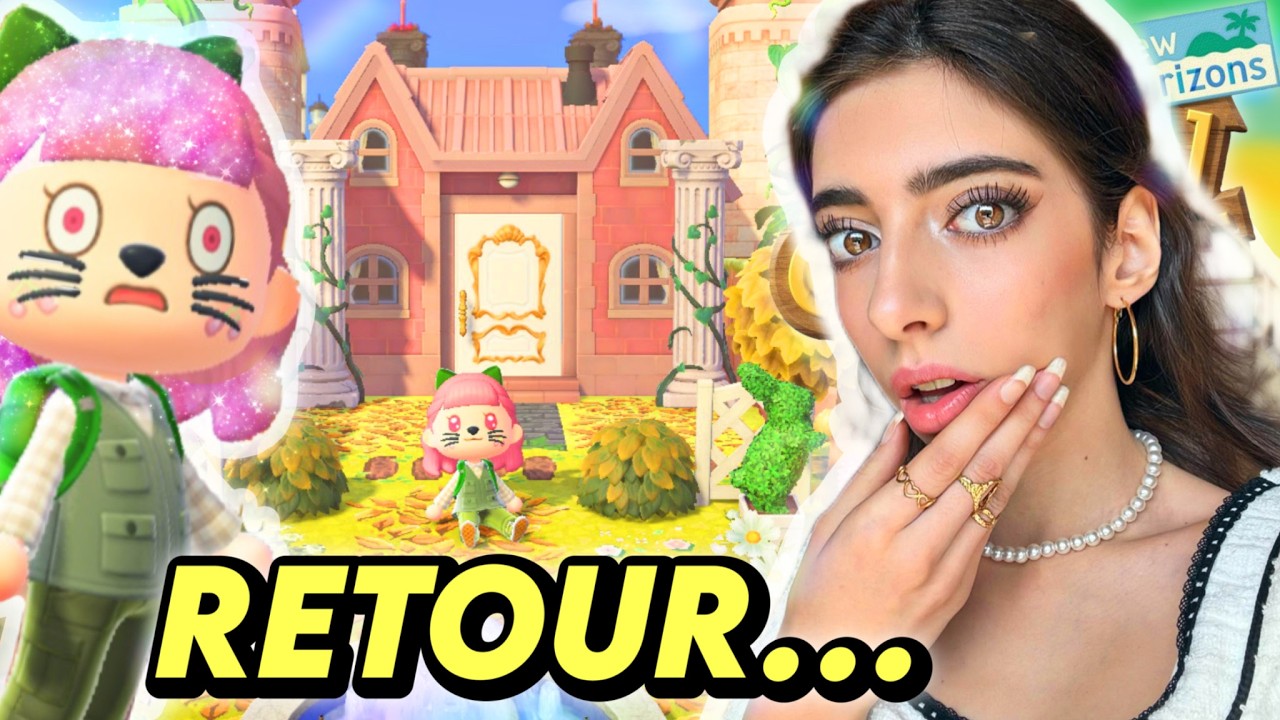 RETOUR SUR MA TOUTE PREMIÈRE ÎLE DU CONFINEMENT, ELLE EST HORRIBLE… ANIMAL CROSSING NEW HORIZONS ! 😫