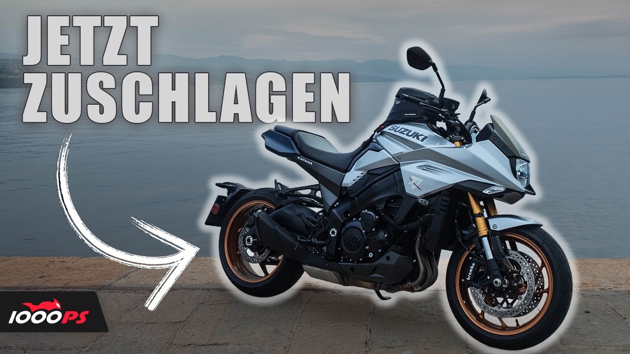 Wird sie ein Klassiker der Zukunft? Eine Woche Reise mit der Suzuki Katana!