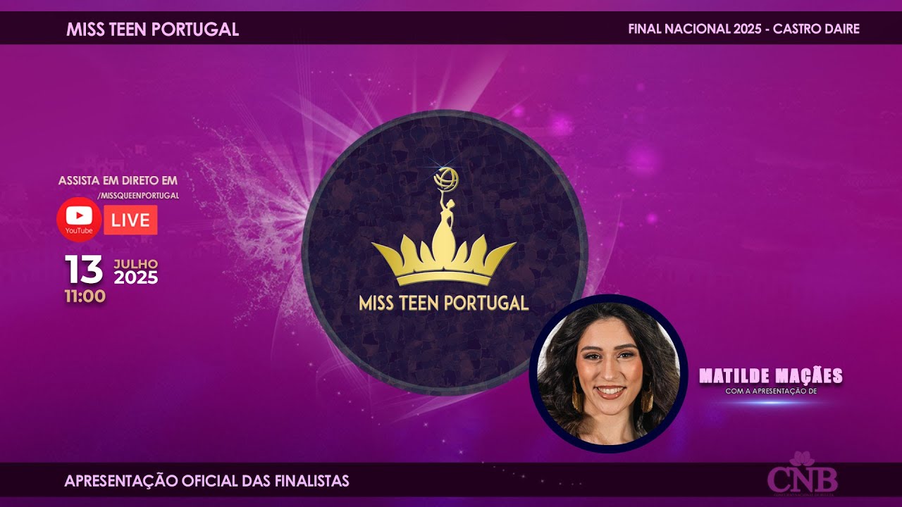 MISS TEEN PORTUGAL 2025 🔴 Apresentação oficial das finalistas