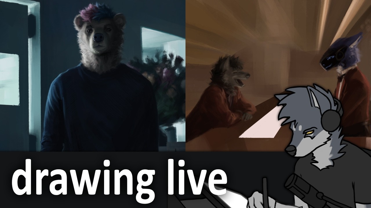 Live Session 223 - Working on Commissions