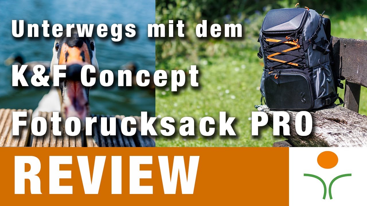 Unterwegs mit dem K&F Concept Pro Fotorucksack 33l - Review
