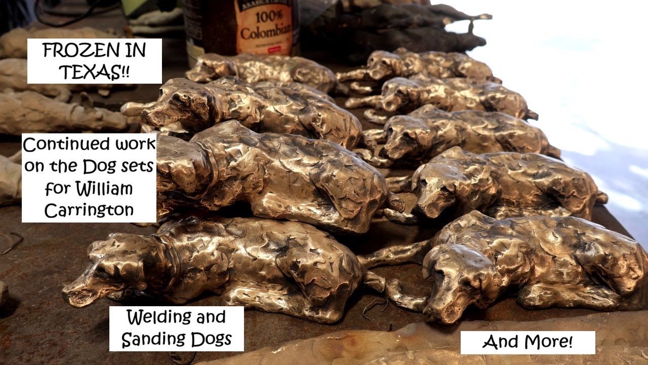 January 26, 2026 - BELOW FREEZING IN TEXAS! Continued work on Dogs for William Carrington, and more!