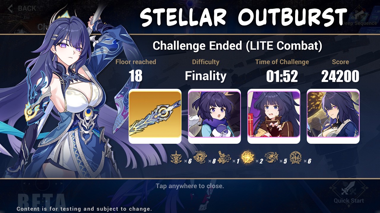 [Honkai Impact 3] Elysian Realm (Finality) -  Xentinel · Dawnbearing Crescent (XDC) (S0) (8.7 Beta)
