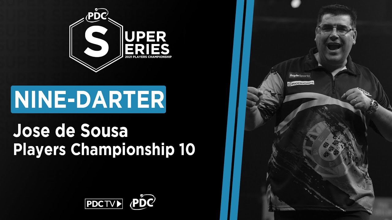 NINE-DARTER! Jose de Sousa strikes perfection at Players Championship 10