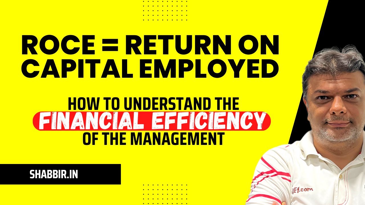 ROCE - The Financial Efficiency Ratio